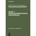 Finanzmanagement, Band 1: Problemorientierte Einführung