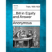...Bill in Equity and Answer