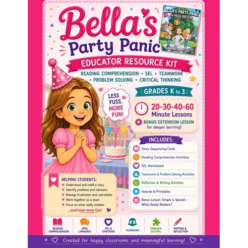 Bella's Party Panic Educator Resource Kit