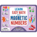 Learn Easy Math with Magnetic Numbers: Includes 132 Magnets & 6 Activity Cards