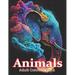 Animals Adult Coloring Book: Stress Relieving Animal Coloring Book