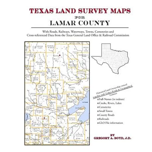 Texas Land Survey Maps for Lamar County