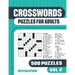Crosswords Puzzles for Adults: Crossword Book with 500 Puzzles for Adults. Seniors and all Puzzle Book Fans - Vol 2