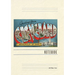 Vintage Lined Notebook Greetings from Cleveland
