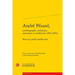 Andre Pezard, Autobiographe, Italianiste, Romaniste Et Medieviste (1893-1984): Pour Un Profil Intellectuel