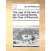 The Case of the Heirs at Law to George Monke, Late Duke of Albemarle.