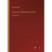 Characters of Shakespeare's Plays: in large print
