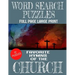 Word Search Puzzles Favorite Hymns of the Church: Large Print Full Page Puzzles - 91 Word Find Puzzles Containing Loved Hymns of the Church - Excellen