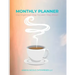 Monthly Planner: Stay Organized Stay Focused Stay Ahead