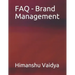 FAQ - Brand Management