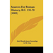 Sources For Roman History, B.C. 133-70 (1903)