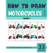 How to Draw Motorcycles for Kids - Vol 1