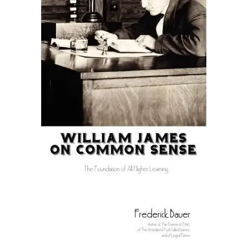 William James on Common Sense