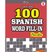 100 SPANISH WORD FILL-IN Puzzles LARGE PRINT