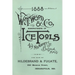Wm. T. Wood & Co. Ice Tools 1888