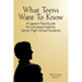 What Teens Want To Know: A Lesson Plan/Guide for Christian/Catholic Senior High Students