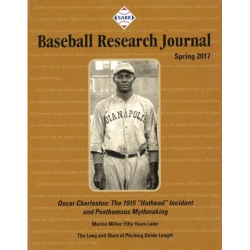 Baseball Research Journal (Brj), Volume 46 #1