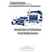 Introduction to Professional Truck Driving Careers