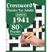 Crossword Puzzles For Adults: Born In 1941: A Special Easy-To-Read Large Print Crossword Puzzle Book For Adults With Medium To Difficult Level With