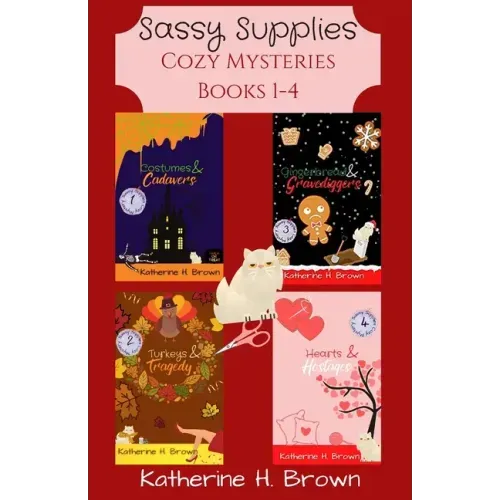 Sassy Supplies Cozy Mysteries Books 1-4