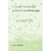 This Connection of Everyone with Lungs: Poems Volume 15