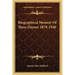 Biographical Memoir of Hans Zinsser 1878-1940