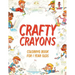 Crafty Crayons: Coloring Book for 1 Year Olds