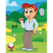 Golf Coloring Book 1