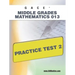 Gace Middle Grades Mathematics 013 Practice Test 2