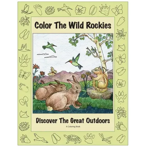 Color the Wild Rockies: Discover the Great Outdoors