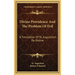 Divine Providence and the Problem of Evil: A Translation of St. Augustine's de Ordine