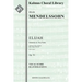 Elijah, Op.70: Vocal score