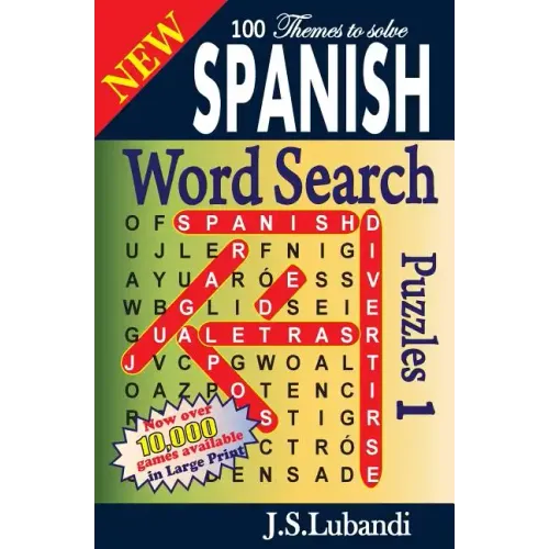 New SPANISH Word Search Puzzles