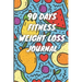 90 Days Weight Loss Journal: Daily Diet And Exercise Planner For Tracking Meals, 90 Days Fitness Weight Loss Notebook
