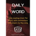 Daily Word: Daily readings from The Word, with commentary and prayers by Reg Lang