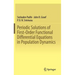 Periodic Solutions of First-Order Functional Differential Equations in Population Dynamics