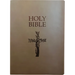 KJV Holy Bible, Cross Design, Large Print, Coffee Ultrasoft: (Red Letter, Brown, 1611 Version)