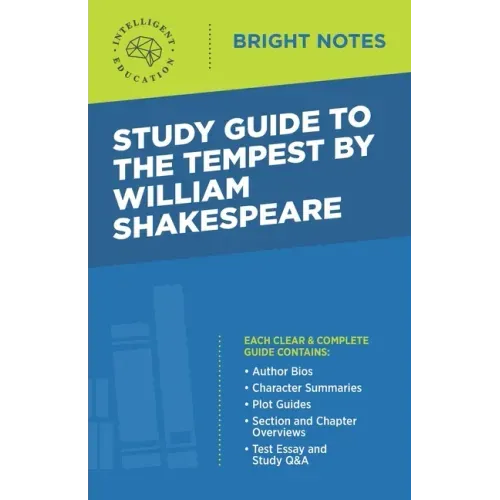 Study Guide to The Tempest by William Shakespeare