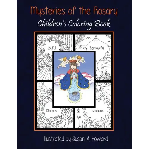 Mysteries of the Rosary: Children's Coloring Book