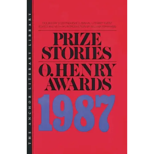 Prize Stories 1987