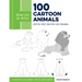 Draw Like an Artist: 100 Cartoon Animals: Step-By-Step Creative Line Drawing - A Sourcebook for Aspiring Artists and Designers