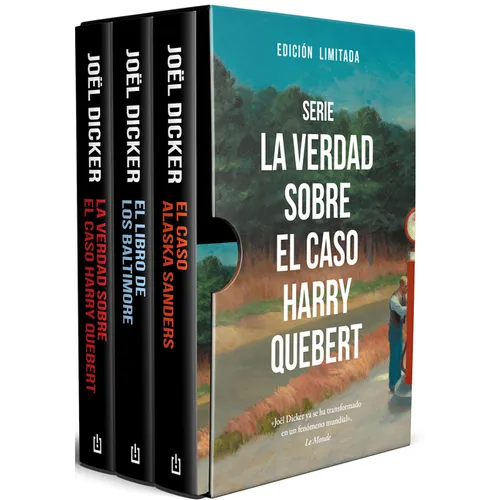 Estuche Serie La Verdad Sobre El Caso Harry Quebert. / The Truth about the Harry Quebert Case. Boxed Set
