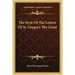 The Style Of The Letters Of St. Gregory The Great