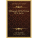 Bibliography Of The Writings Of St. Martin