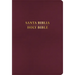 Rvr 1960/KJV Biblia Bilingüe Letra Grande, Borgoña Imitación Piel Con Índice (Edición 2024)
