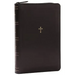 NKJV Compact Paragraph-Style Bible W/ 43,000 Cross References, Black Leathersoft with Zipper, Red Letter, Comfort Print: Holy Bible, New King James Ve