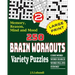 250 Brain Workouts Variety Puzzles