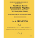 Final Exam Review: Elementary Algebra