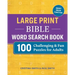 Large Print Bible Word Search Book: 100 Challenging and Fun Puzzles for Adults