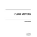 Fluid Meters